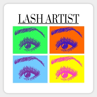 Lash Artist Sticker